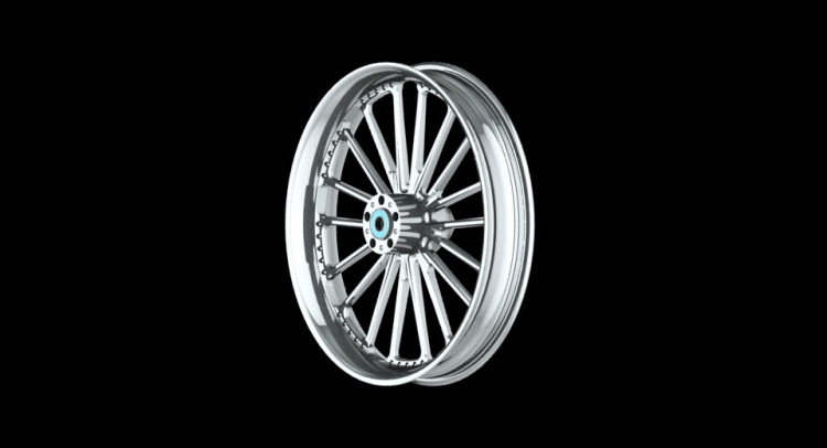 billet harley wheels